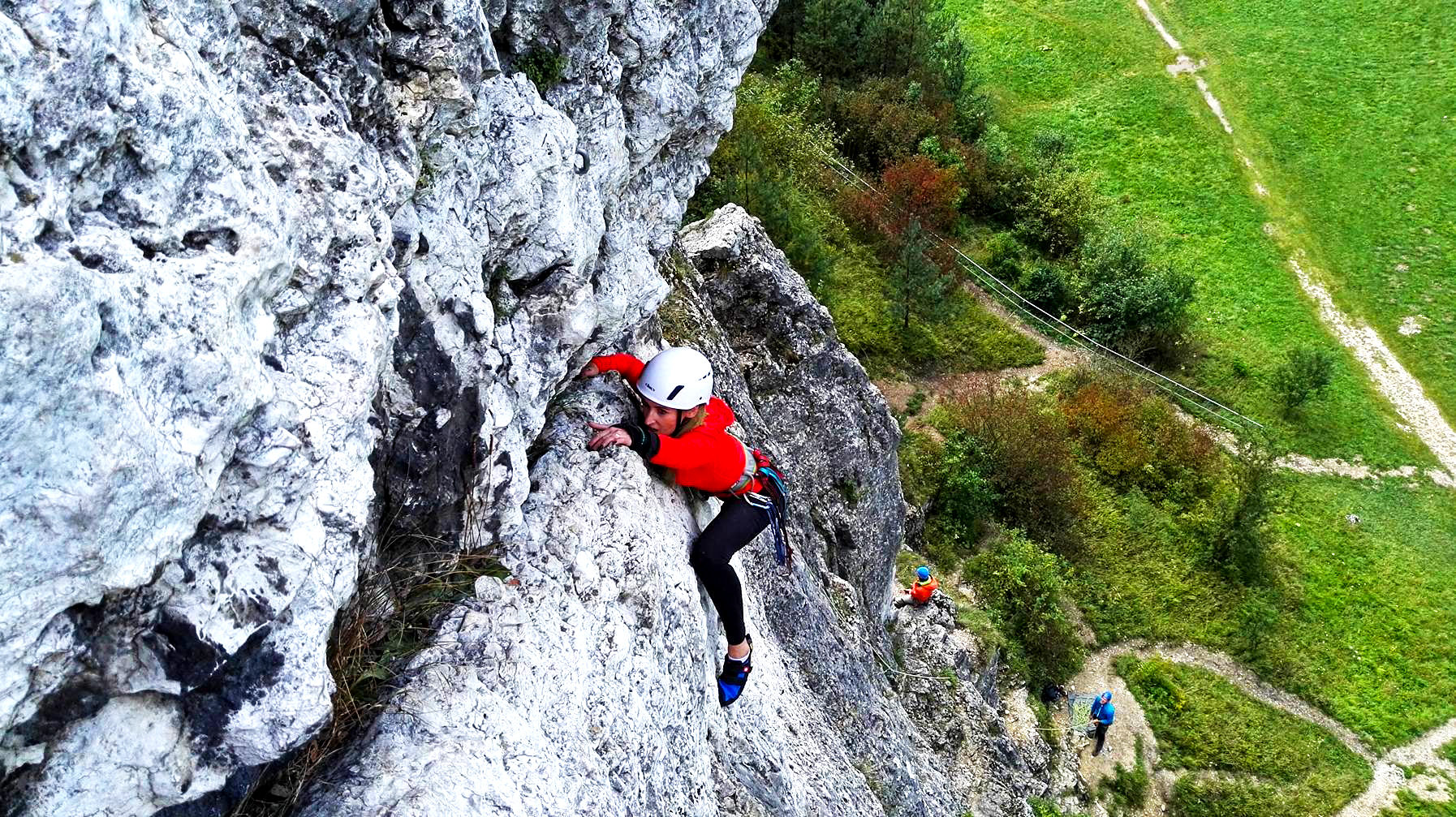 Kurs wspinaczki skalnej w Dolinkach Podkrakowskich - dla początkujących