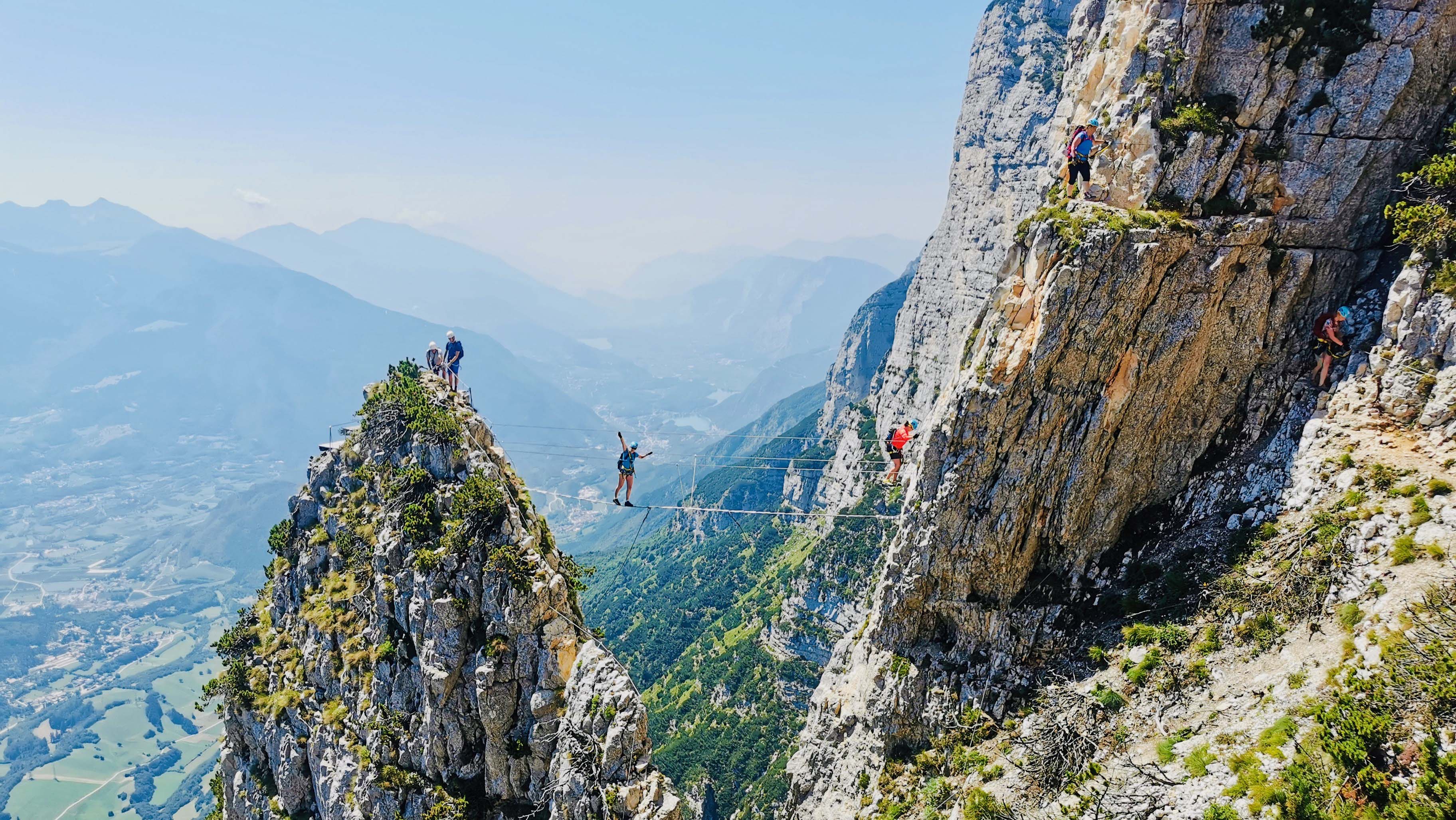Wyjazd na via ferraty do Włoch (Riva del Garda)