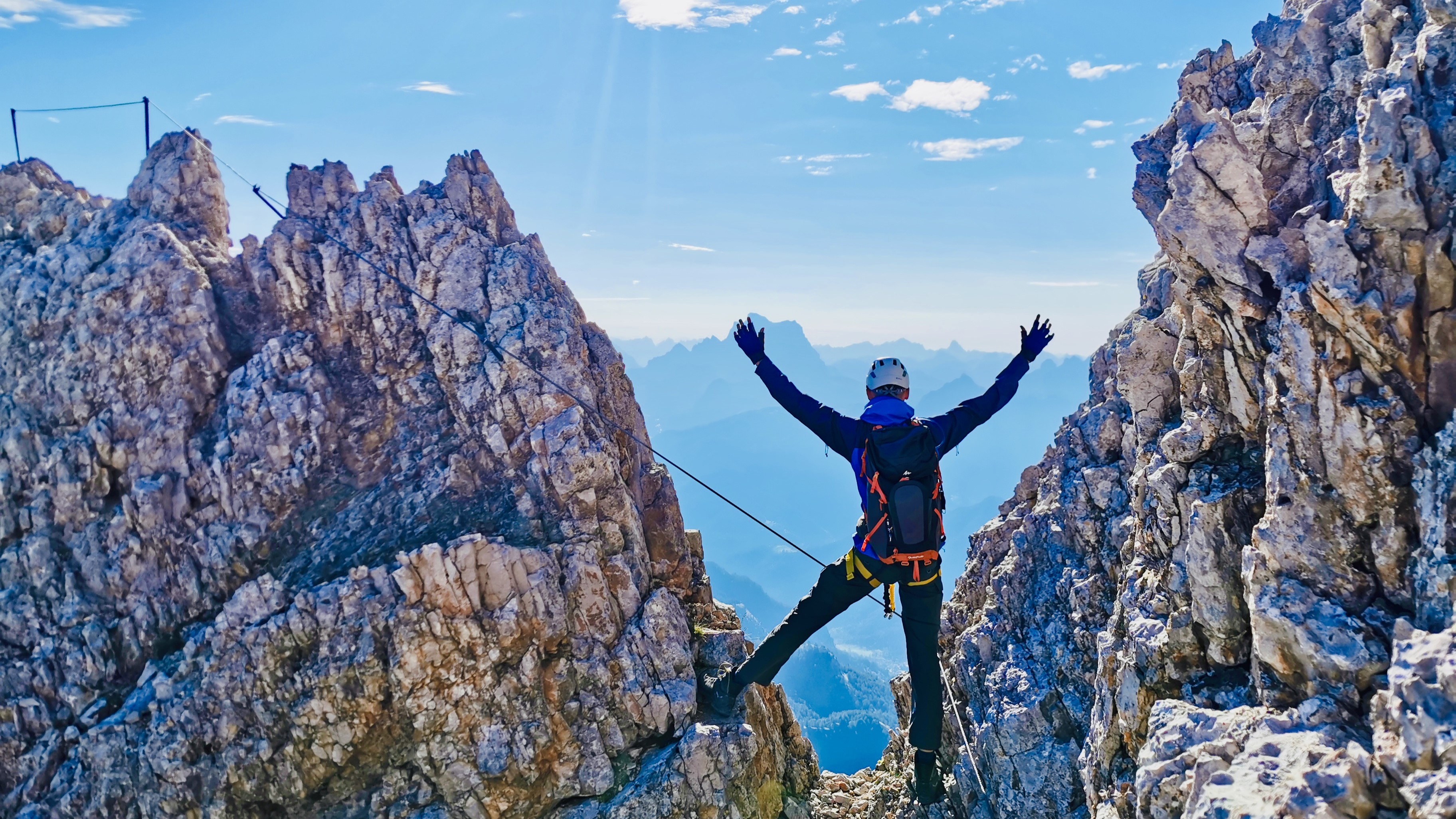 Wyjazd na via ferraty do Włoch (Dolomity)