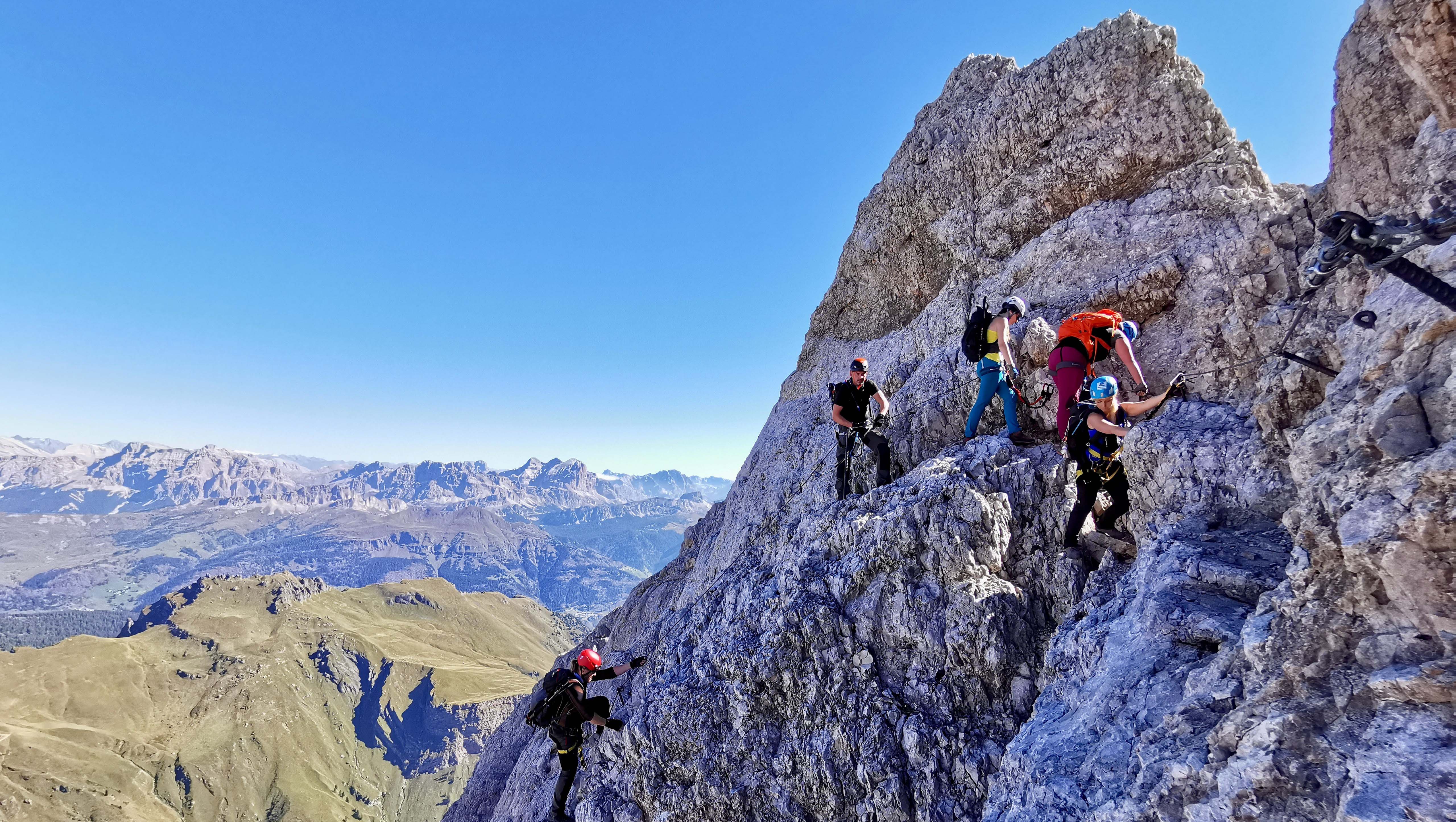 Wyjazd na via ferraty do Włoch (Dolomity)