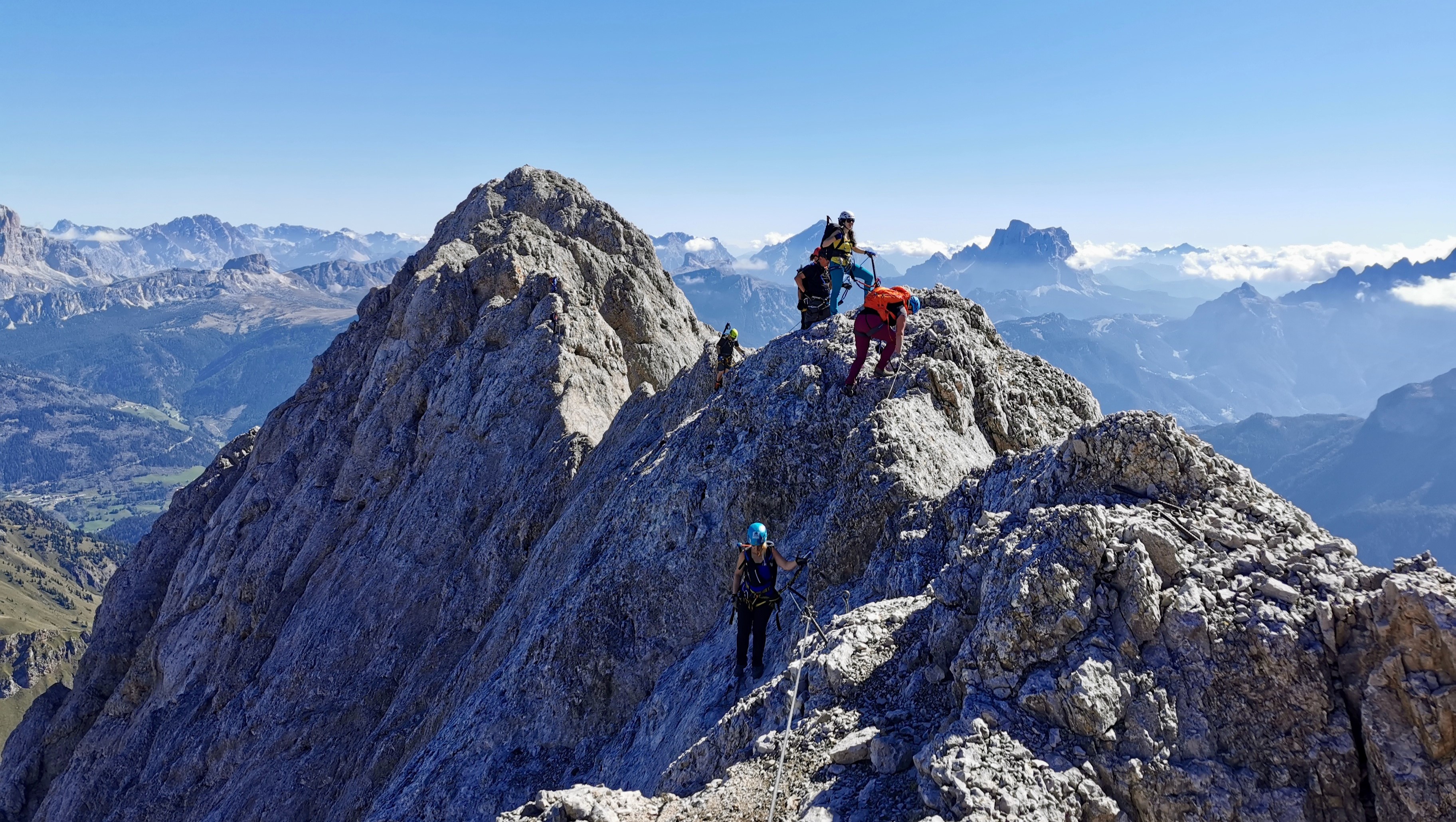 Wyjazd na via ferraty do Włoch (Dolomity)