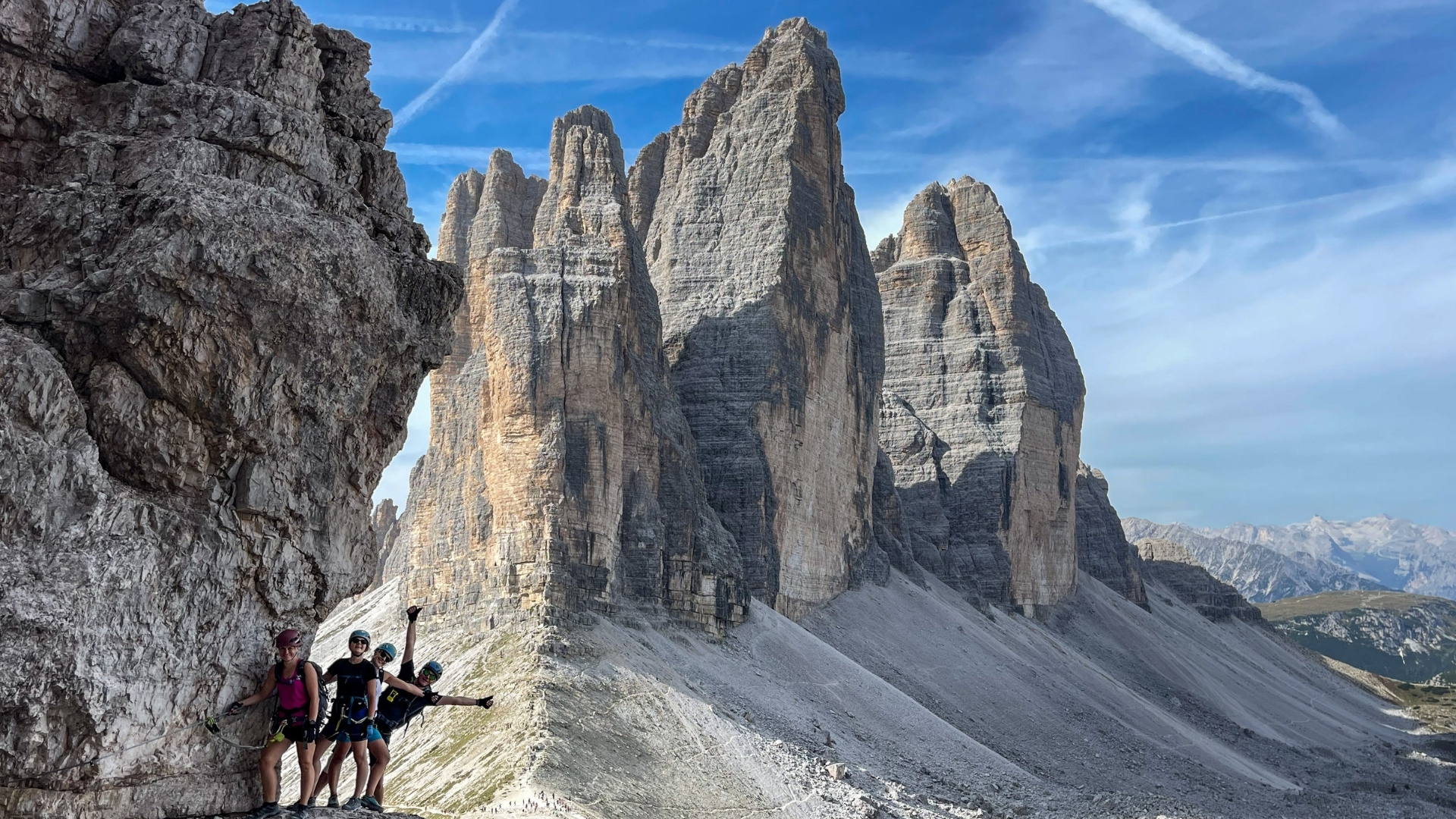 Wyjazd na via ferraty do Włoch (Dolomity)