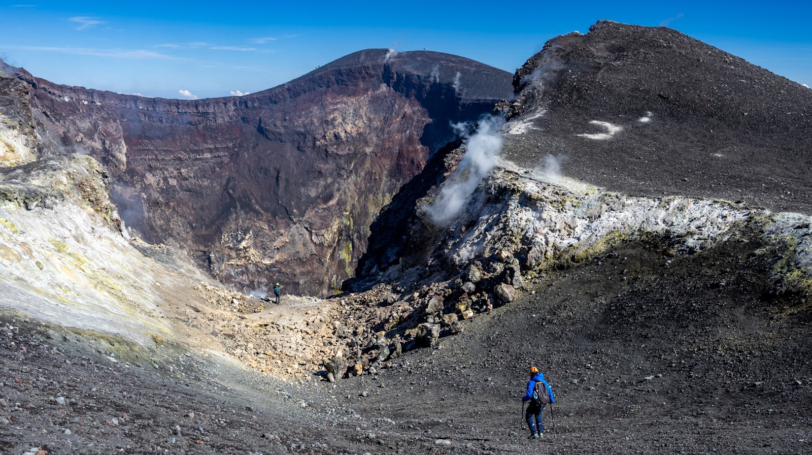 Krater wulkanu Etna